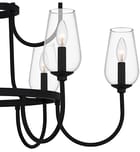 Quoizel - VSC5036MBK - Viscount 36" Chandelier by Quoizel - Image 8