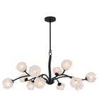 Quoizel - WALK5040MBK - Walker 40-inch Chandelier by Quoizel - Image 2