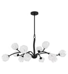 Quoizel - WALK5040MBK - Walker 40-inch Chandelier by Quoizel - Image 6