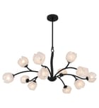 Quoizel - WALK5040MBK - Walker 40-inch Chandelier by Quoizel