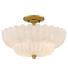 Quoizel - WHP1716BRG - Whitecap 15.5-inch Semi-Flush Mount by Quoizel - Image 4