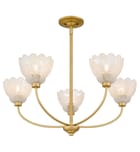 Quoizel - WHP5028BRG - Whitecap 28-inch Chandelier by Quoizel - Image 7