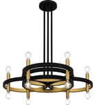Quoizel - WID5030MBK - Winsland 30" Chandelier by Quoizel - Image 4