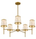 Quoizel - WIND5032BRG - Windley 32-inch Chandelier by Quoizel - Image 7