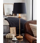 Regina Andrew - 13-1172 - Clove Stem With Black Shade 28.5" Table Lamp by Regina Andrew - Image 2