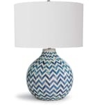 Regina Andrew - Chevron Bone 25.25" Table Lamp by Regina Andrew