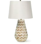 Regina Andrew - 13-1463NAT - Cassia Chevron 23" Table Lamp by Regina Andrew