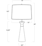 Regina Andrew - 13-1486 - Starling Crystal 24" Table Lamp by Regina Andrew - Image 6