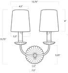 Regina Andrew - 15-1074 - Clove 15.75" Wall Sconce by Regina Andrew - Image 2