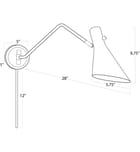 Regina Andrew - Spyder 28" Wall Sconce by Regina Andrew - Image 5