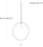 Regina Andrew - 16-1088NB - Molten 9" Pendant by Regina Andrew - Image 2