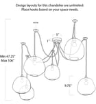 Regina Andrew - 16-1112NB - Molten Spider 48" Chandelier by Regina Andrew - Image 2