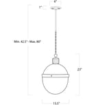 Regina Andrew - 16-1119BBNB - Otis 15.5" Pendant by Regina Andrew - Image 2