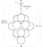 Regina Andrew - La Dame 28" Chandelier by Regina Andrew - Image 2