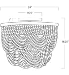 Regina Andrew - 16-1374 - Ombre Wood 24" Flush Mount by Regina Andrew - Image 5