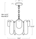 Regina Andrew - Echo 15.5" Pendant by Regina Andrew - Image 2