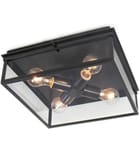 Regina Andrew - 17-1011BLK - Sydney 14.5" Flush Mount by Regina Andrew
