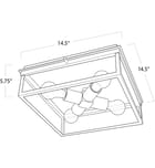 Regina Andrew - 17-1011BLK - Sydney 14.5" Flush Mount by Regina Andrew - Image 2
