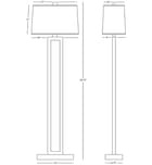 Robert Abbey - Doughnut 59.75" Floor Lamp by Robert Abbey - Image 2