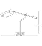 Robert Abbey - 1210 - Ferdinand 43" Table Lamp by Robert Abbey - Image 2