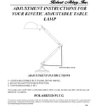 Robert Abbey - 1500 - Kinetic 36" Table Lamp by Robert Abbey - Image 3