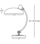 Robert Abbey - 1840 - Bruno 26.75" Desk Lamp by Robert Abbey - Image 2