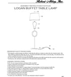 Robert Abbey - Logan 29.75" Table Lamp by Robert Abbey - Image 3