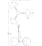 Robert Abbey - 603 - Mavisten Edition Copernica 30" Chandelier by Robert Abbey - Image 2