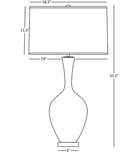 Robert Abbey - Audrey 33.5" Table Lamp by Robert Abbey - Image 3