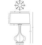 Robert Abbey - Pike 31.88" Table Lamp by Robert Abbey - Image 3