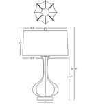 Robert Abbey - Pike 32.75" Table Lamp by Robert Abbey - Image 3