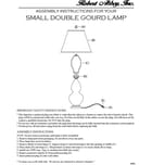 Robert Abbey - MCR53 - Small Double Gourd 22" Table Lamp by Robert Abbey - Image 3