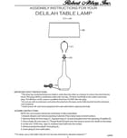 Robert Abbey - MCR70 - Delilah 34.31" Table Lamp by Robert Abbey - Image 3