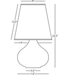 Robert Abbey - June 23.5" Table Lamp by Robert Abbey - Image 2