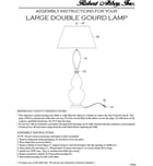 Robert Abbey - MOB55 - Double Gourd 31" Table Lamp by Robert Abbey - Image 3