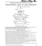 Robert Abbey - Roderick 12.25" Flush Mount by Robert Abbey - Image 3
