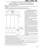 Robert Abbey - Saturnia 44.25" Chandelier by Robert Abbey - Image 3