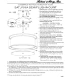 Robert Abbey - Saturnia 17.5" Flush Mount by Robert Abbey - Image 3