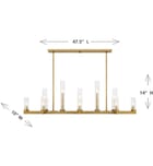 Savoy House - 1-2636-13-322 - Carina 47.5" Chandelier by Savoy House - Image 2