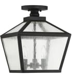 Savoy House - 5-105-BK - Woodstock 14.5" OutdoorFlush Mount by Savoy House