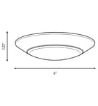 Savoy House - Flush Mounts 5.98" Flush Mount by Savoy House - Image 4