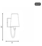 Savoy House - Cameron 13" Wall Sconce by Savoy House - Image 5