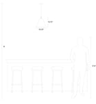 Visual Comfort Studio - Gordon 15.25" Pendant by Visual Comfort Studio - Image 3
