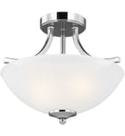 Generation Lighting - Geary 13.875" Semi-Flush by Generation Lighting