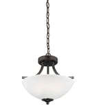Generation Lighting - Geary 13.88" Semi-Flush by Generation Lighting - Image 3
