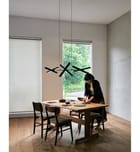 Seed Design - SLD-3983PL6-BK - Konnect 56.8" Pendant by Seed Design - Image 3