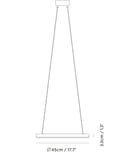 Seed Design - SLD-450P-BK - Sol 17.7" Pendant by Seed Design - Image 17