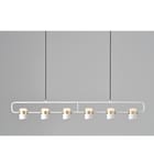 Seed Design - SLD-80PF6-WH - Ling 52.7" Pendant by Seed Design - Image 5