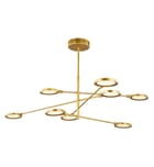 Visual Comfort Modern - 700LSSPCTBR-LED930 - Spectica 51.3" Chandelier by Visual Comfort Modern