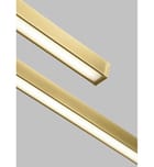 Visual Comfort Modern - Stagger 83.5" Linear Suspension by Visual Comfort Modern - Image 4